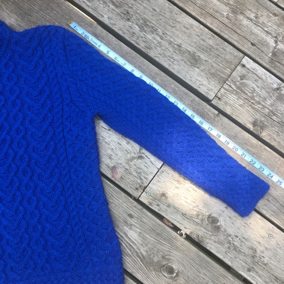 Aran Mor Irish made merino wool sweater sz medium - Picture 6 of 12